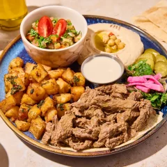 Assiette chawarma boeuf