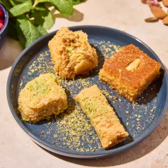 Assortiment baklawas