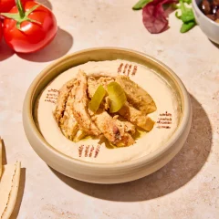 Hommos chawarma poulet